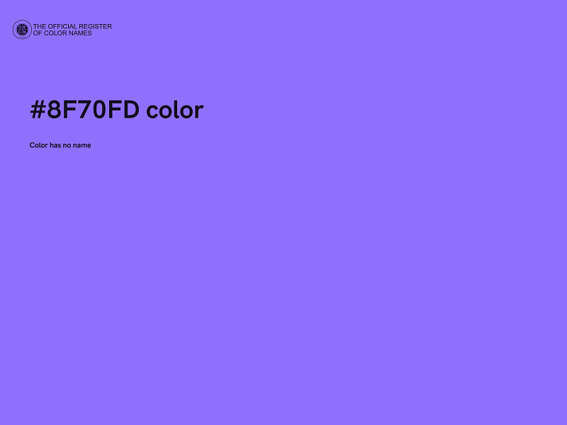 #8F70FD color image