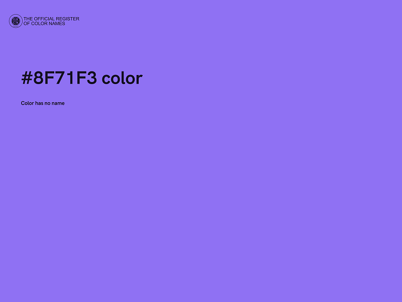 #8F71F3 color image