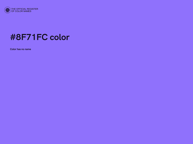 #8F71FC color image