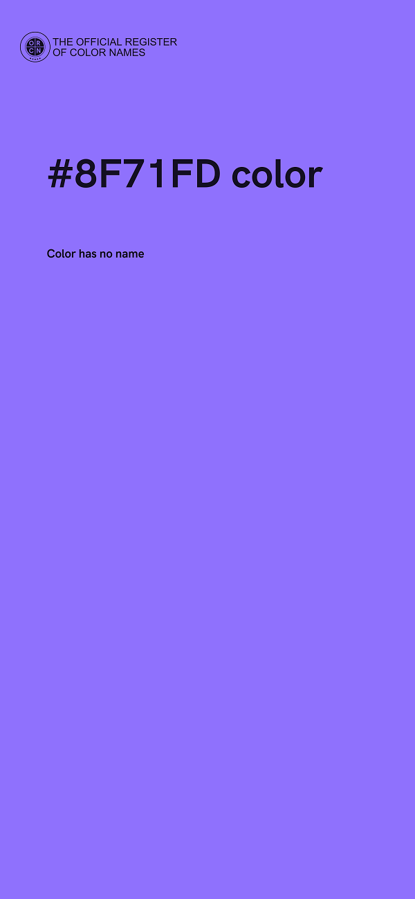 #8F71FD color image