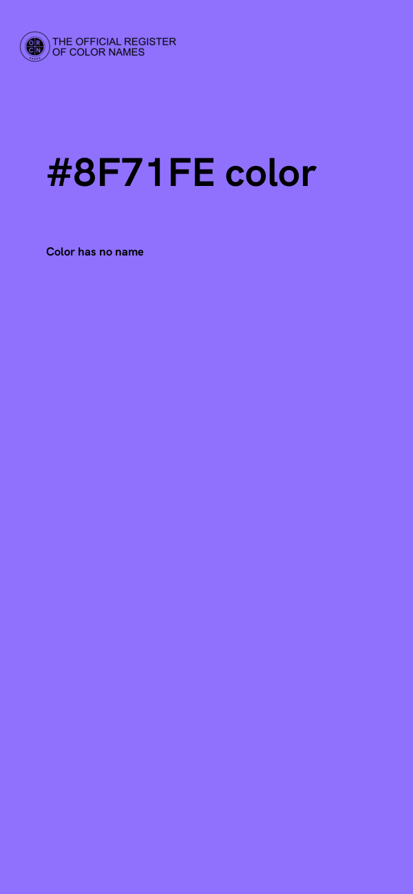 #8F71FE color image