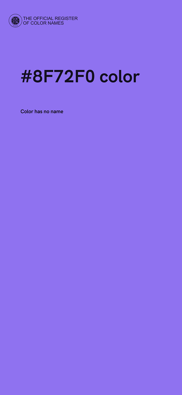 #8F72F0 color image