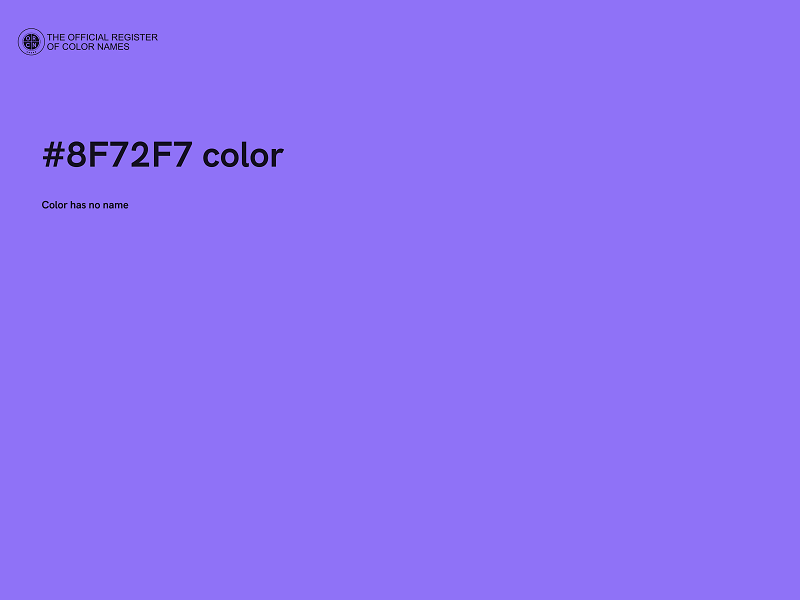 #8F72F7 color image