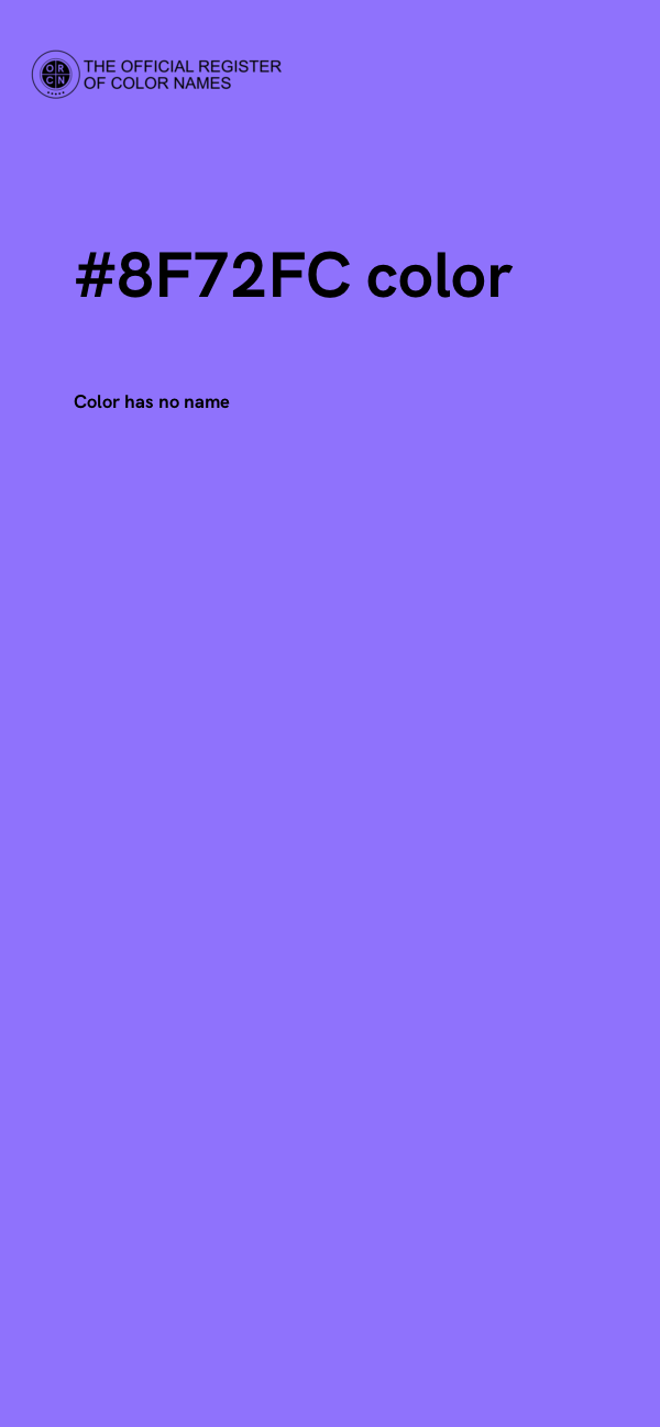 #8F72FC color image