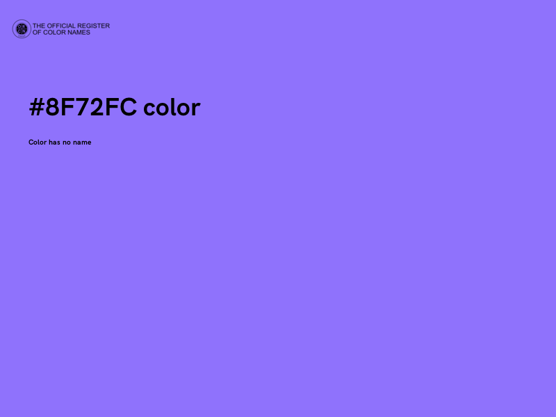 #8F72FC color image