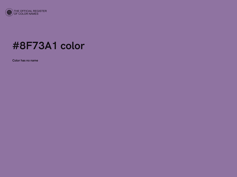 #8F73A1 color image