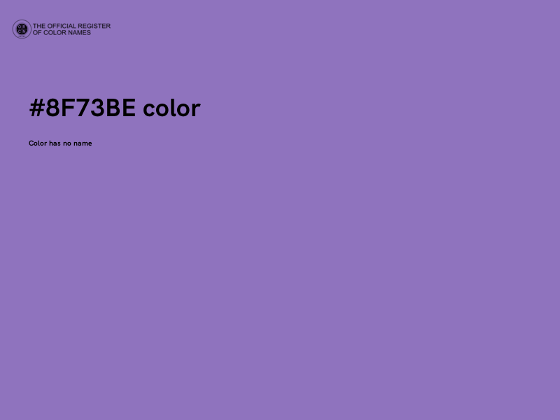 #8F73BE color image