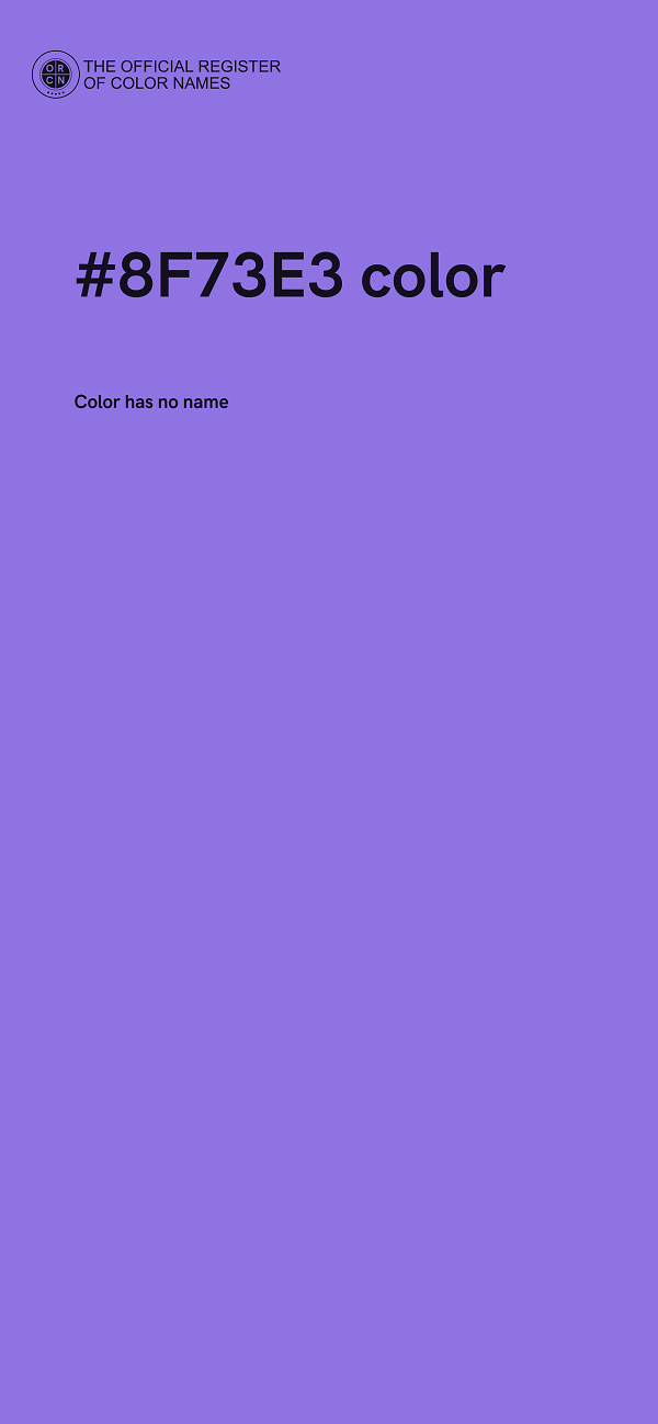 #8F73E3 color image