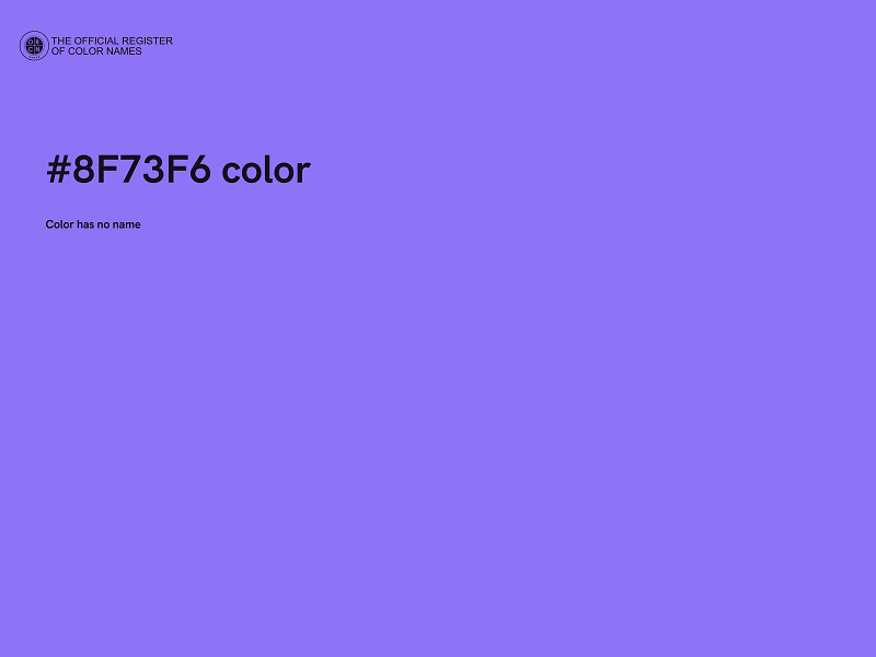 #8F73F6 color image