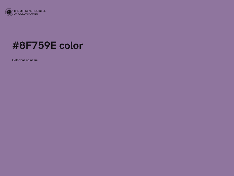 #8F759E color image