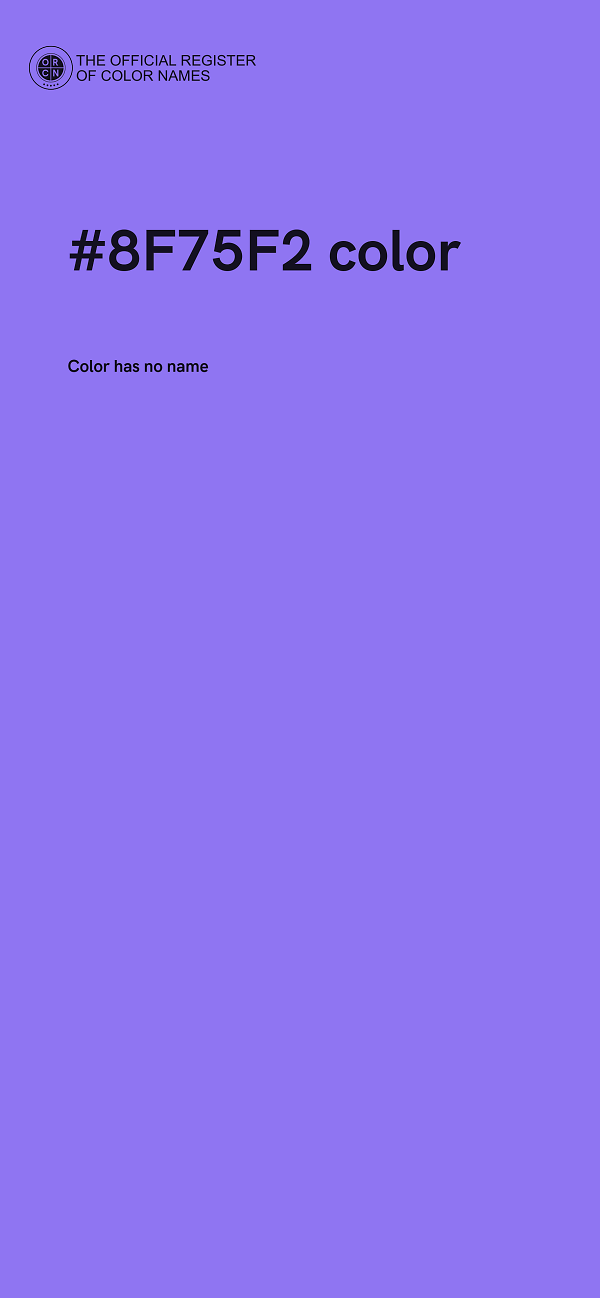 #8F75F2 color image