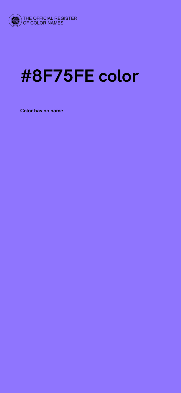 #8F75FE color image