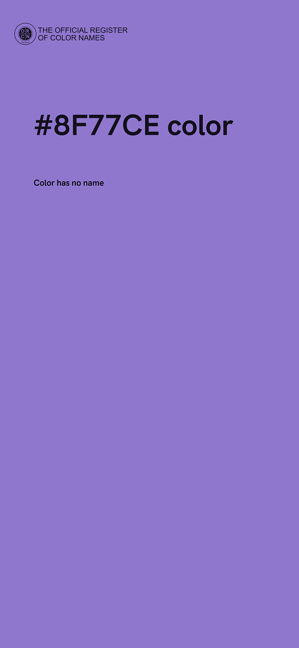 #8F77CE color image