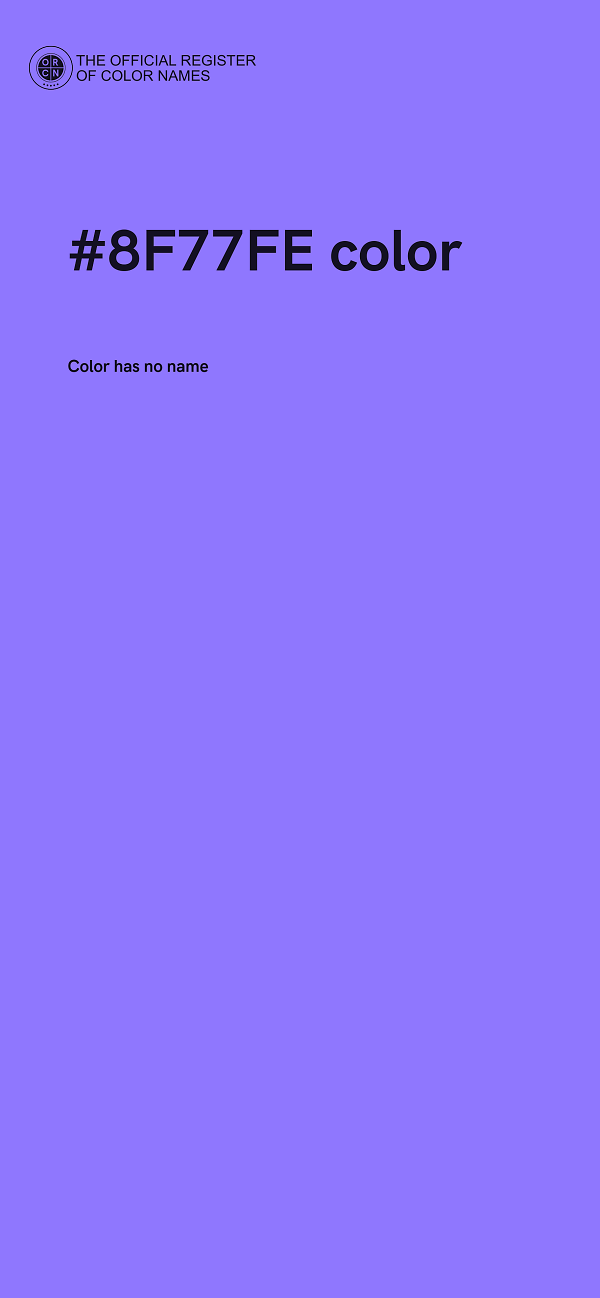 #8F77FE color image