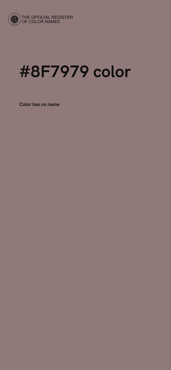 #8F7979 color image