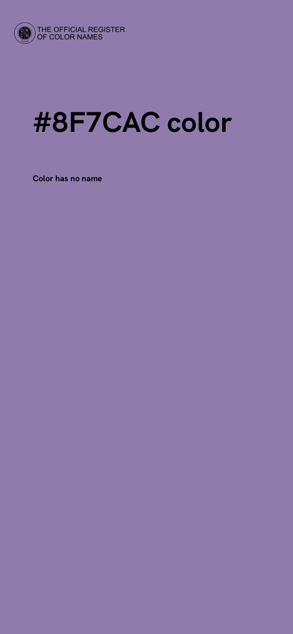 #8F7CAC color image