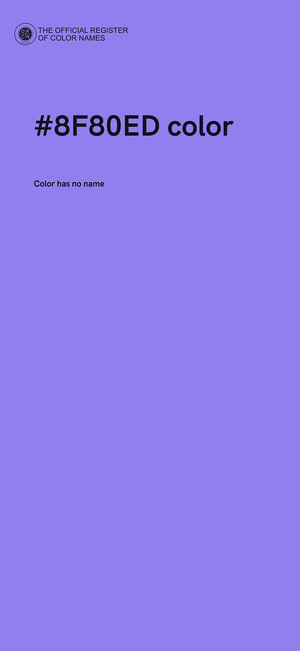 #8F80ED color image