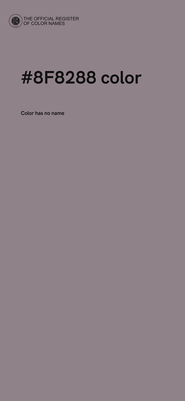 #8F8288 color image