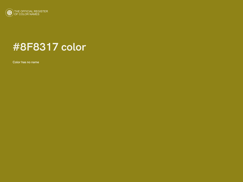 #8F8317 color image