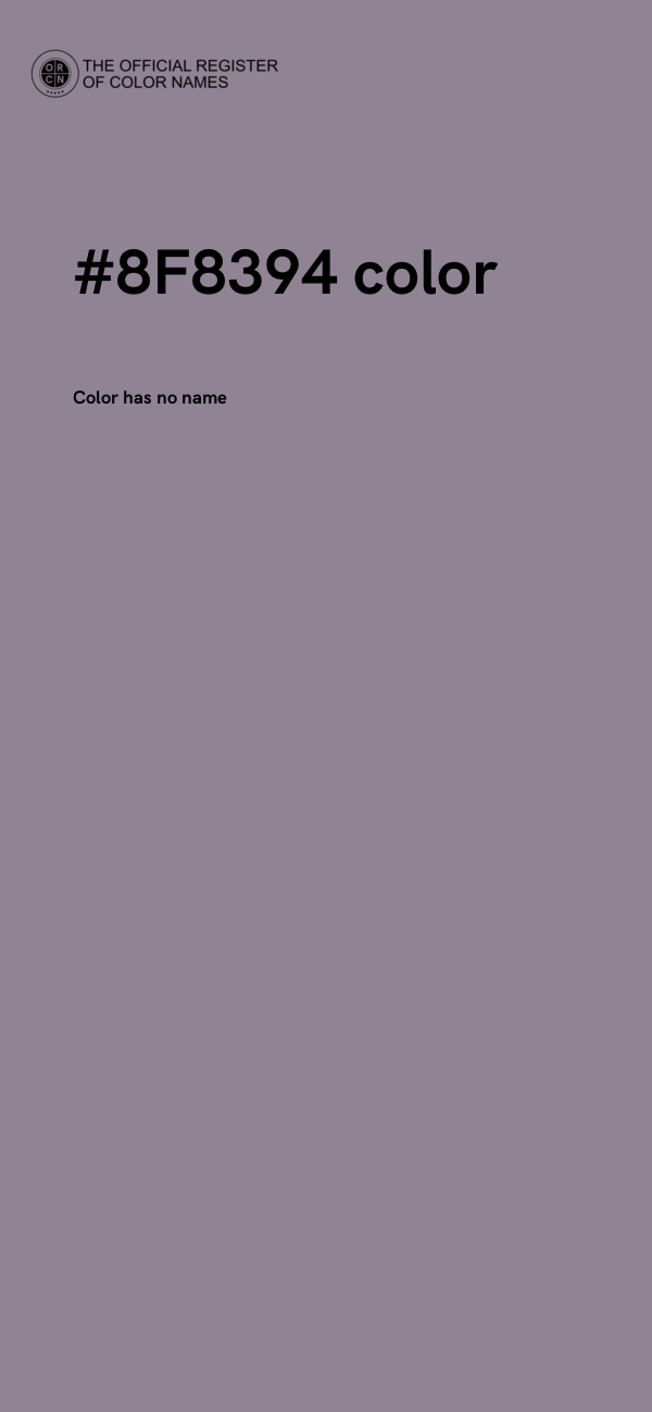 #8F8394 color image