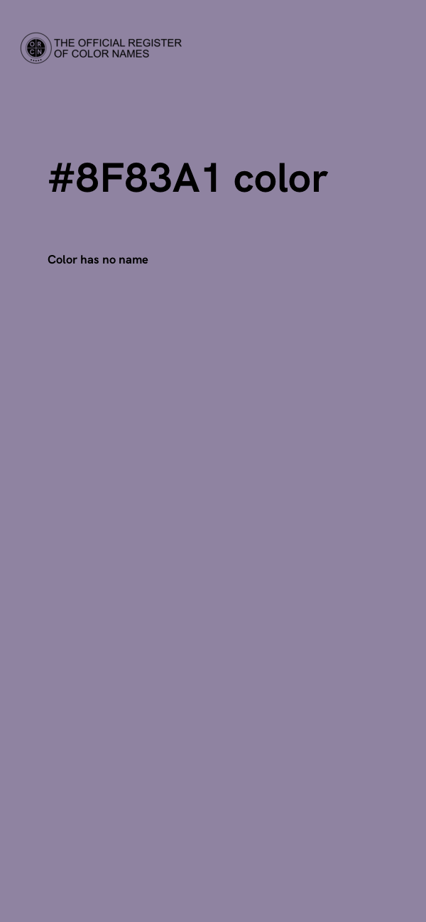 #8F83A1 color image