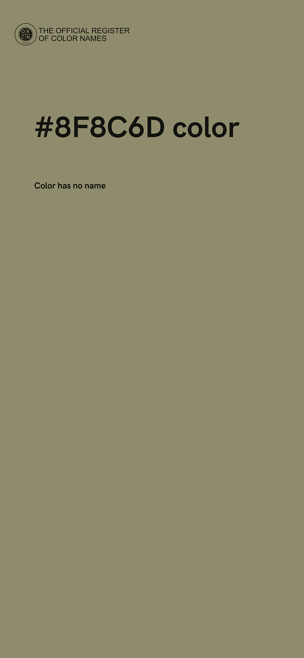 #8F8C6D color image