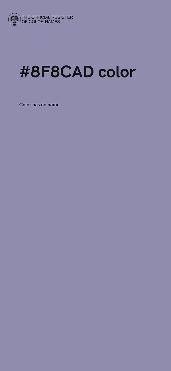 #8F8CAD color image