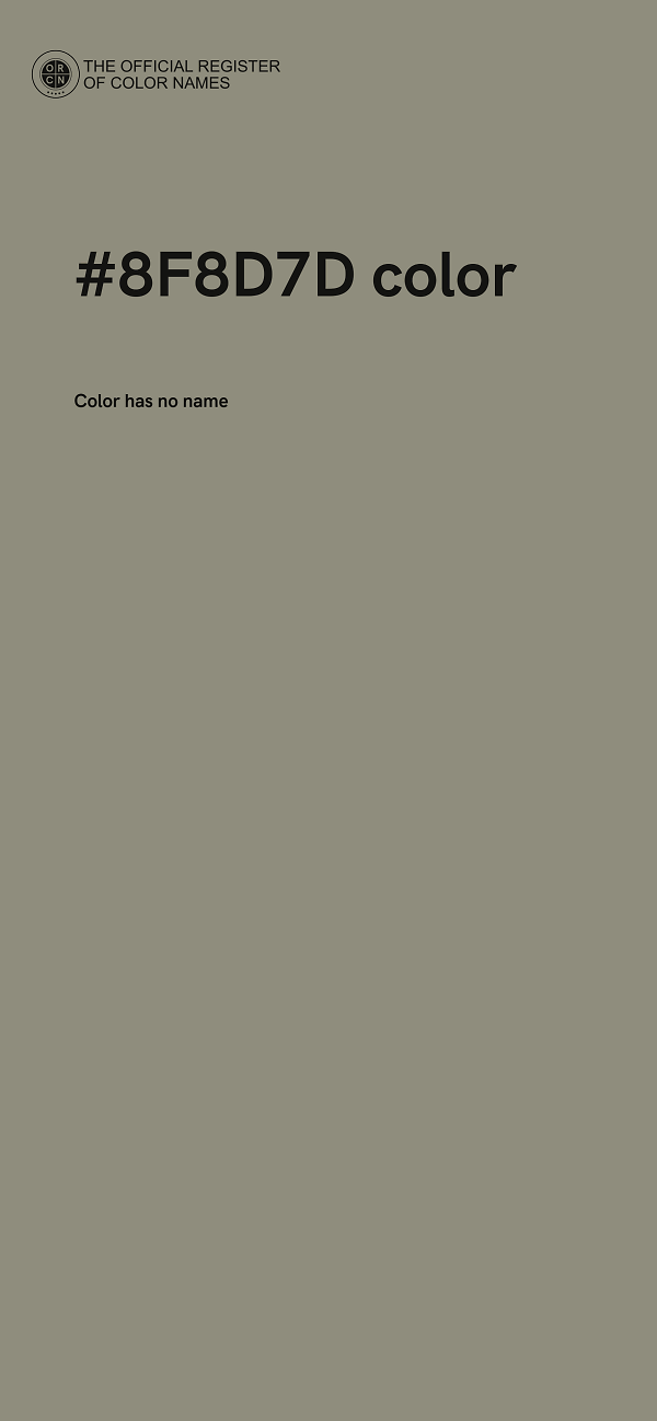 #8F8D7D color image