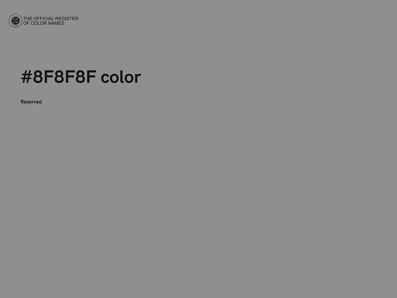 #8F8F8F color image