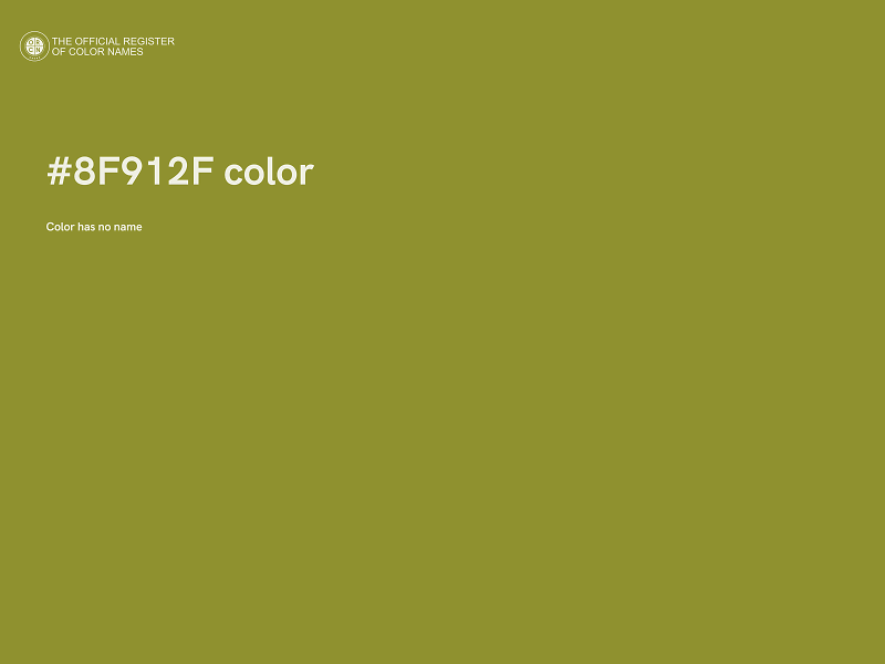 #8F912F color image