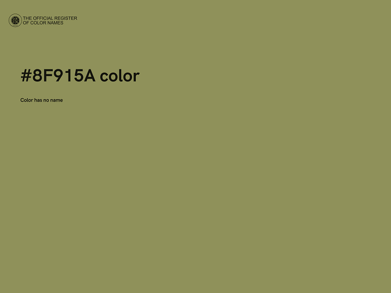 #8F915A color image