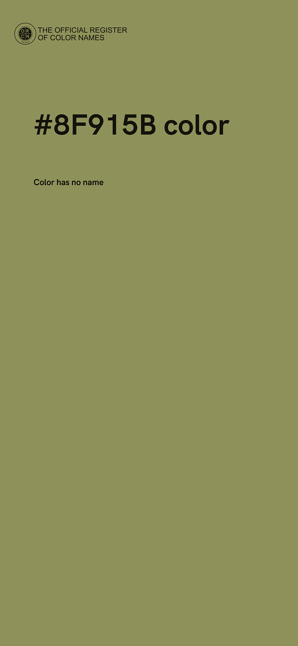 #8F915B color image