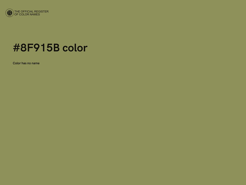 #8F915B color image