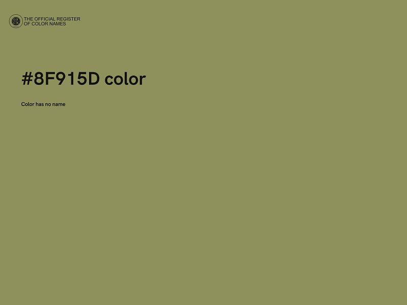 #8F915D color image