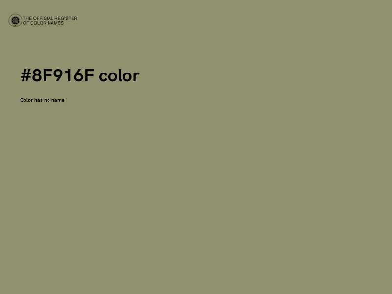 #8F916F color image