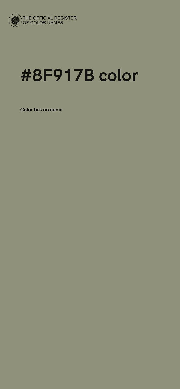 #8F917B color image