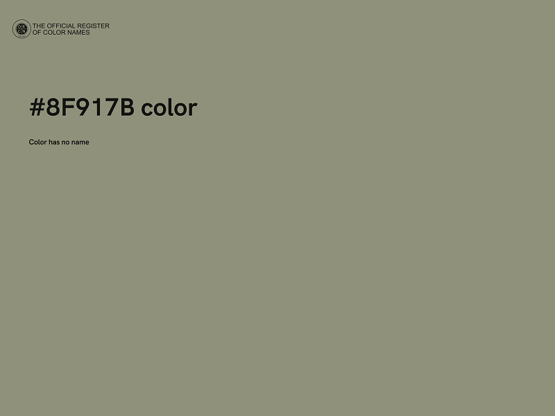 #8F917B color image