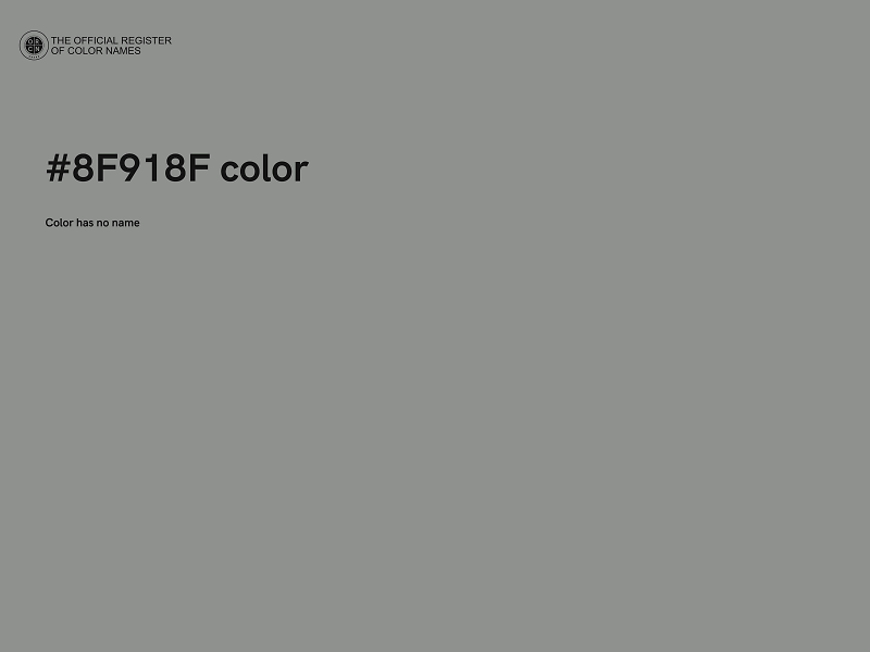 #8F918F color image