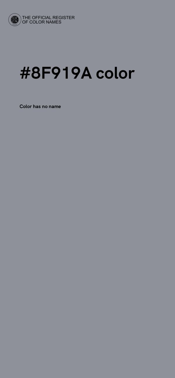 #8F919A color image