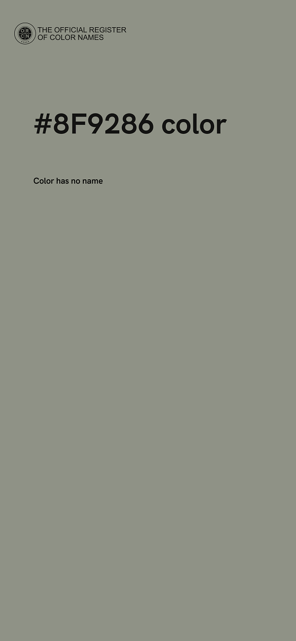 #8F9286 color image