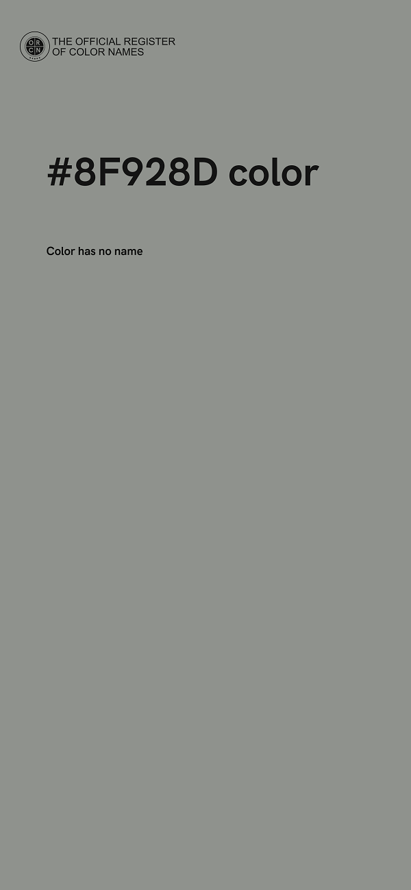 #8F928D color image