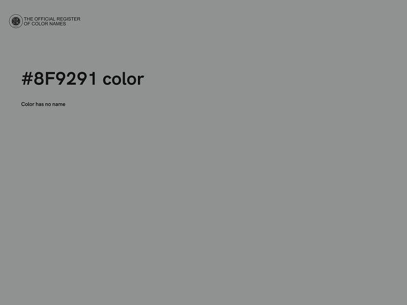 #8F9291 color image