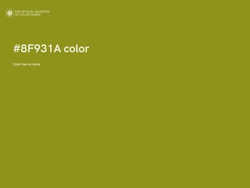 #8F931A color image