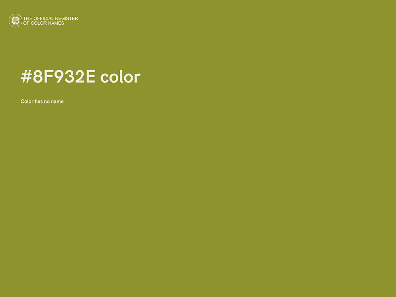 #8F932E color image