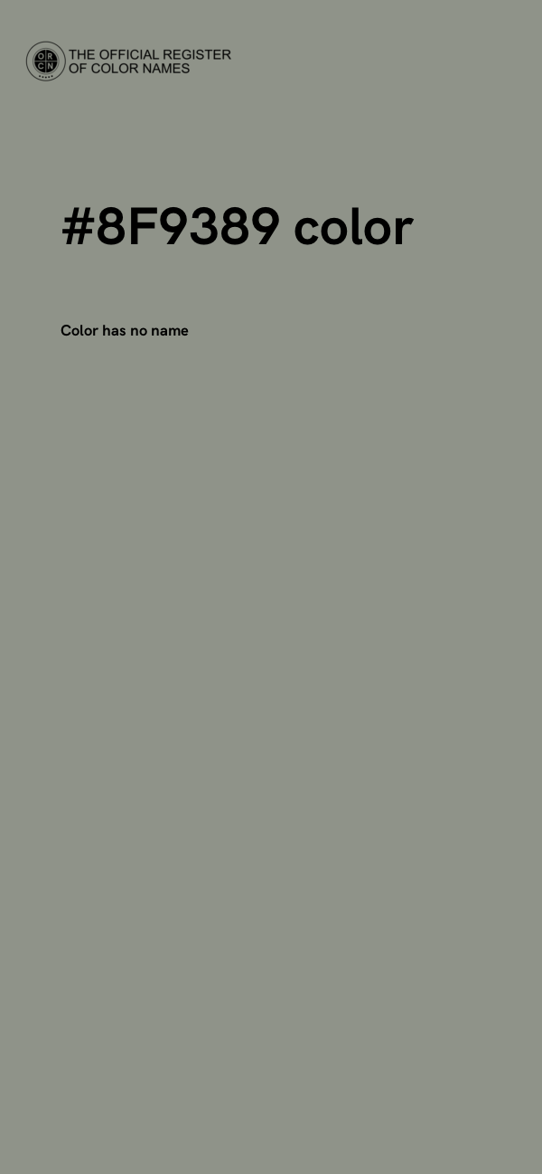 #8F9389 color image