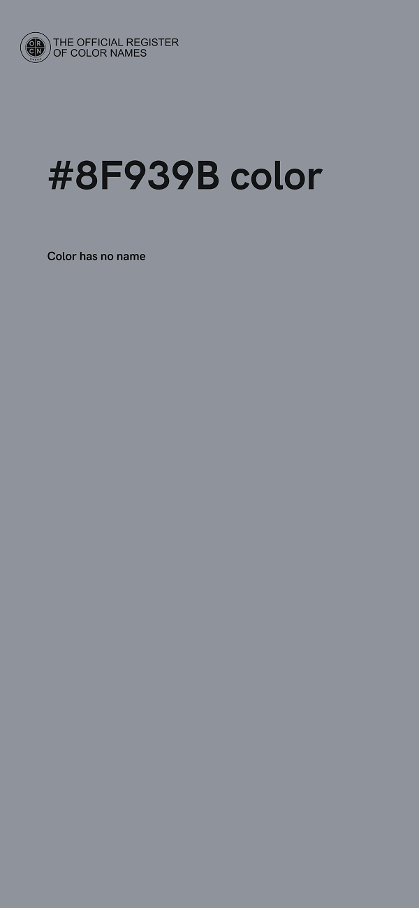 #8F939B color image