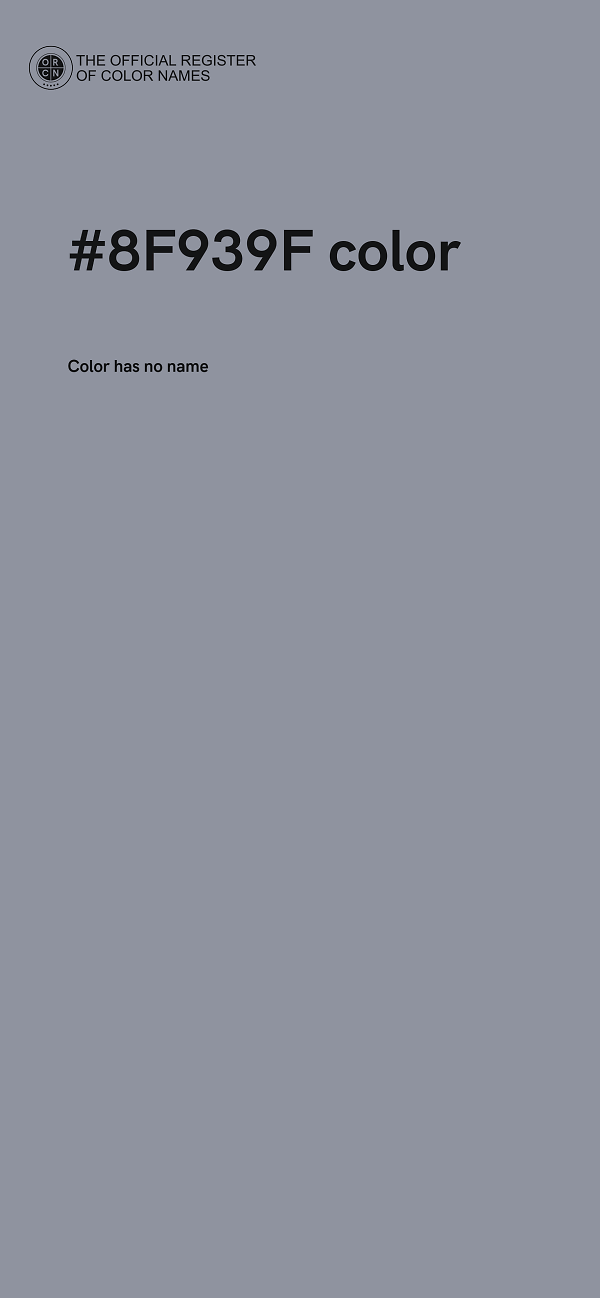 #8F939F color image