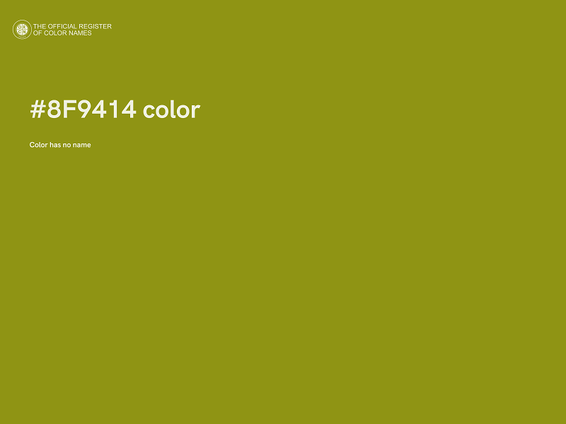 #8F9414 color image