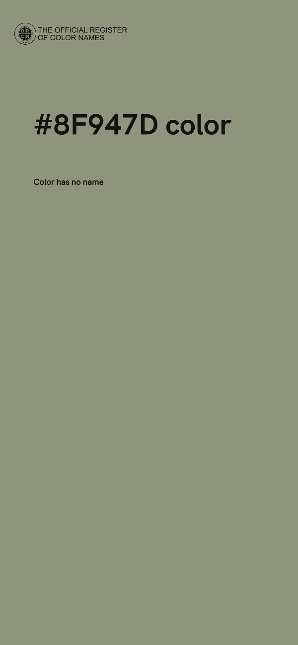 #8F947D color image