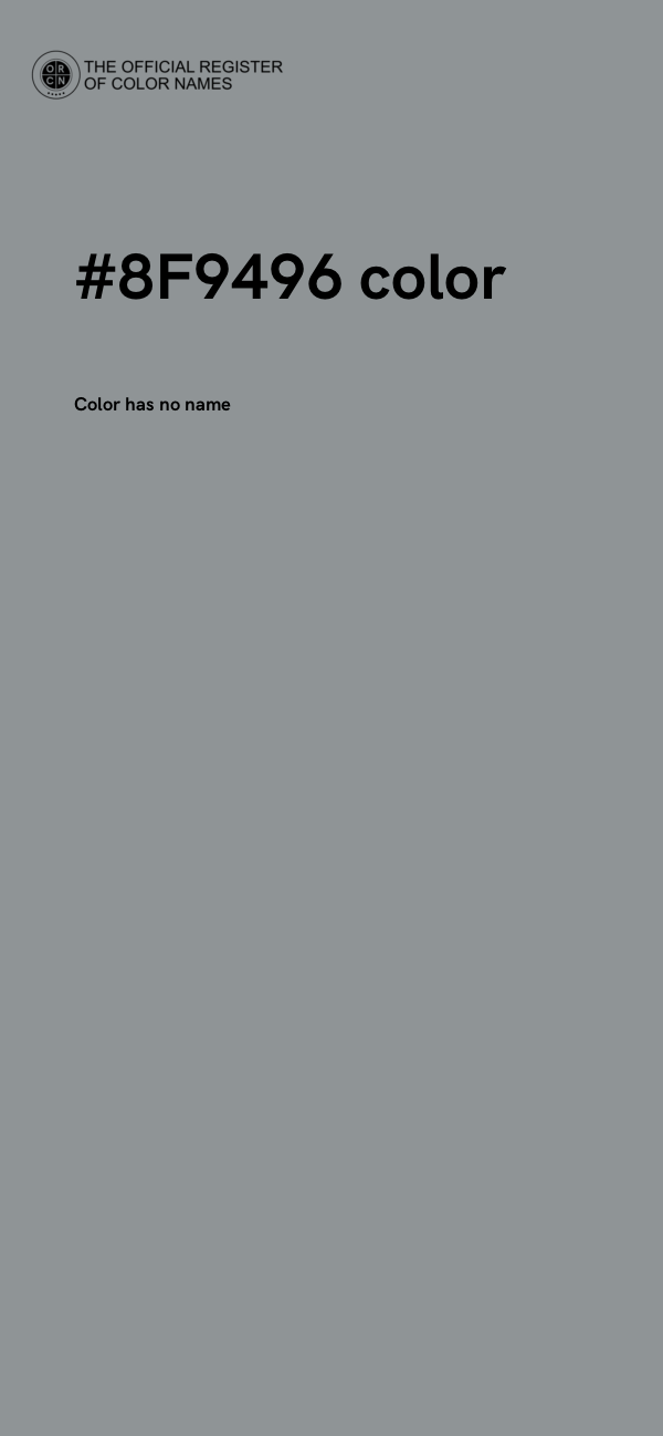 #8F9496 color image